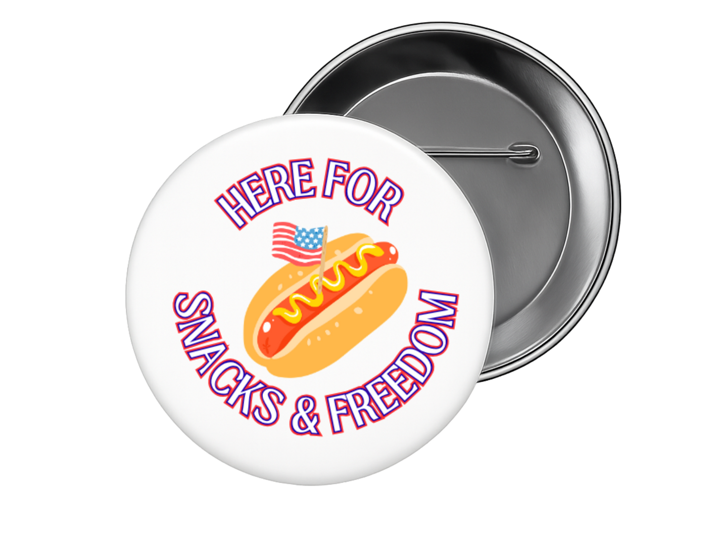 Here for snacks & freedom