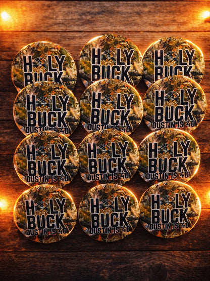 Custom Birthday Buttons