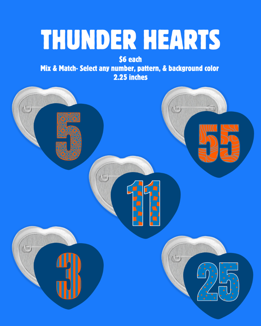 HEART SHAPED BUTTONS