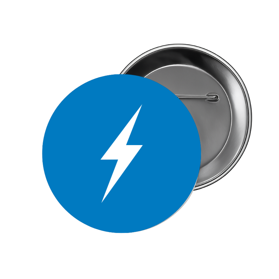 1.25 INCH THUNDER BUTTONS