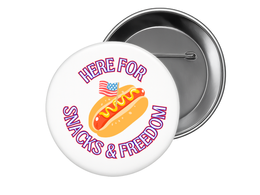 Here for snacks & freedom